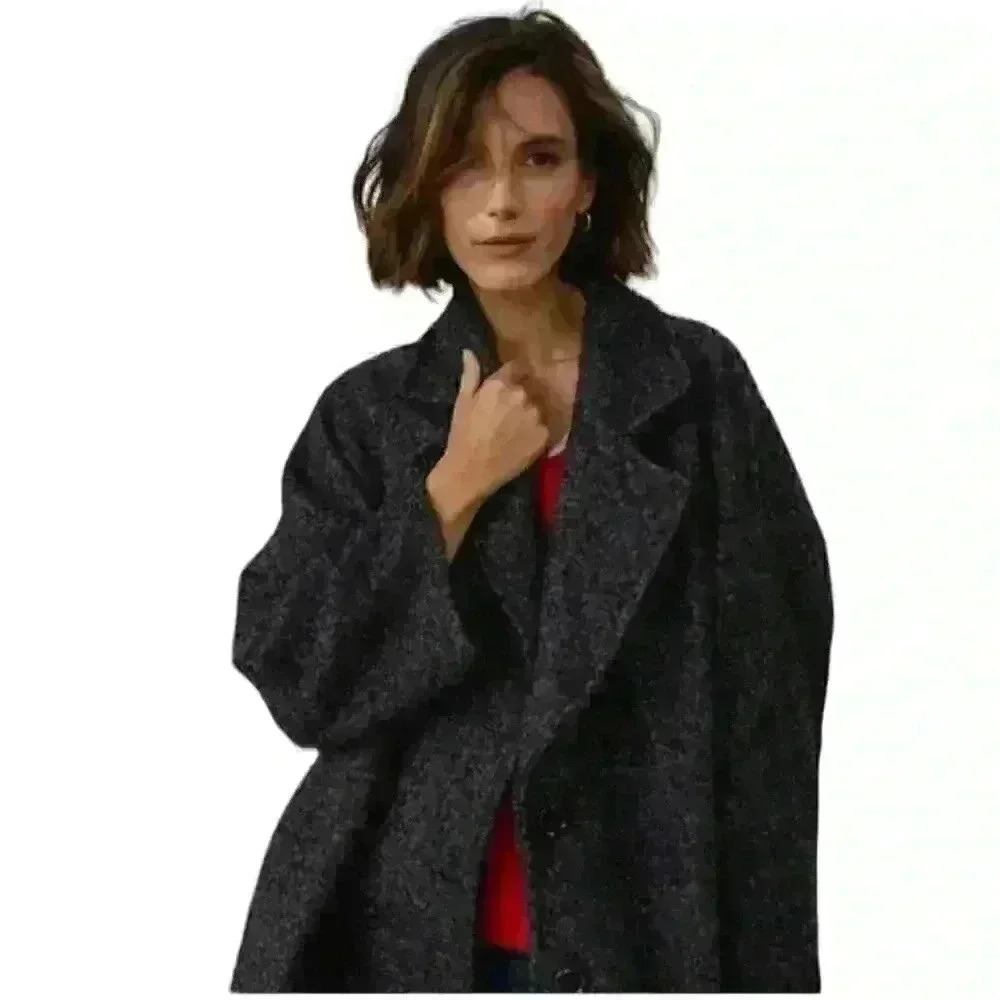 Nina Kendosa Paris Nidal Terry Coat - Picture 2 of 7